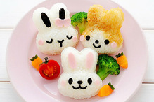 귀여운 토끼 모양의 아네스트 mimy 주먹밥 모양틀